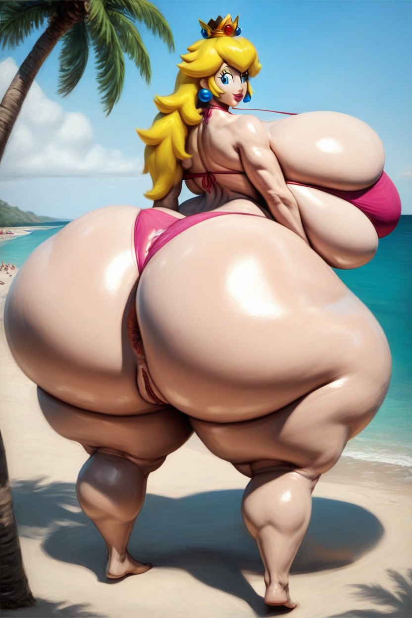 Hyper Gigantic Butt, Huge Butt, Giant Ass AI Porn