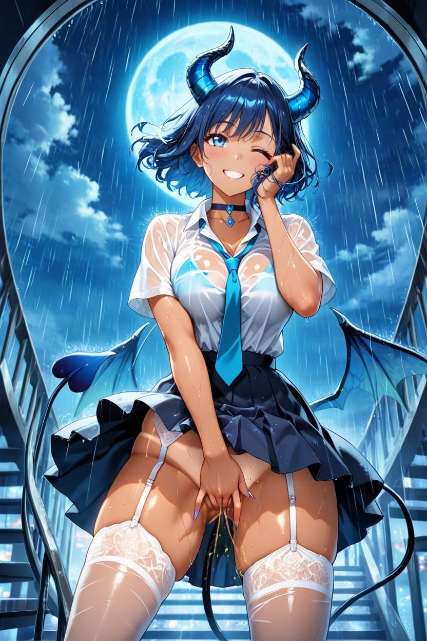 Close Up, Pubes, Evening Hentai AI Porn