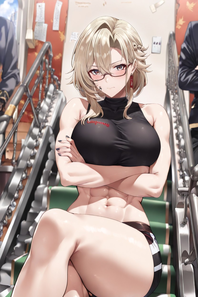 Украшения Для Волос, Большие Груди, Высочайшее Качество Hentai AI Porn