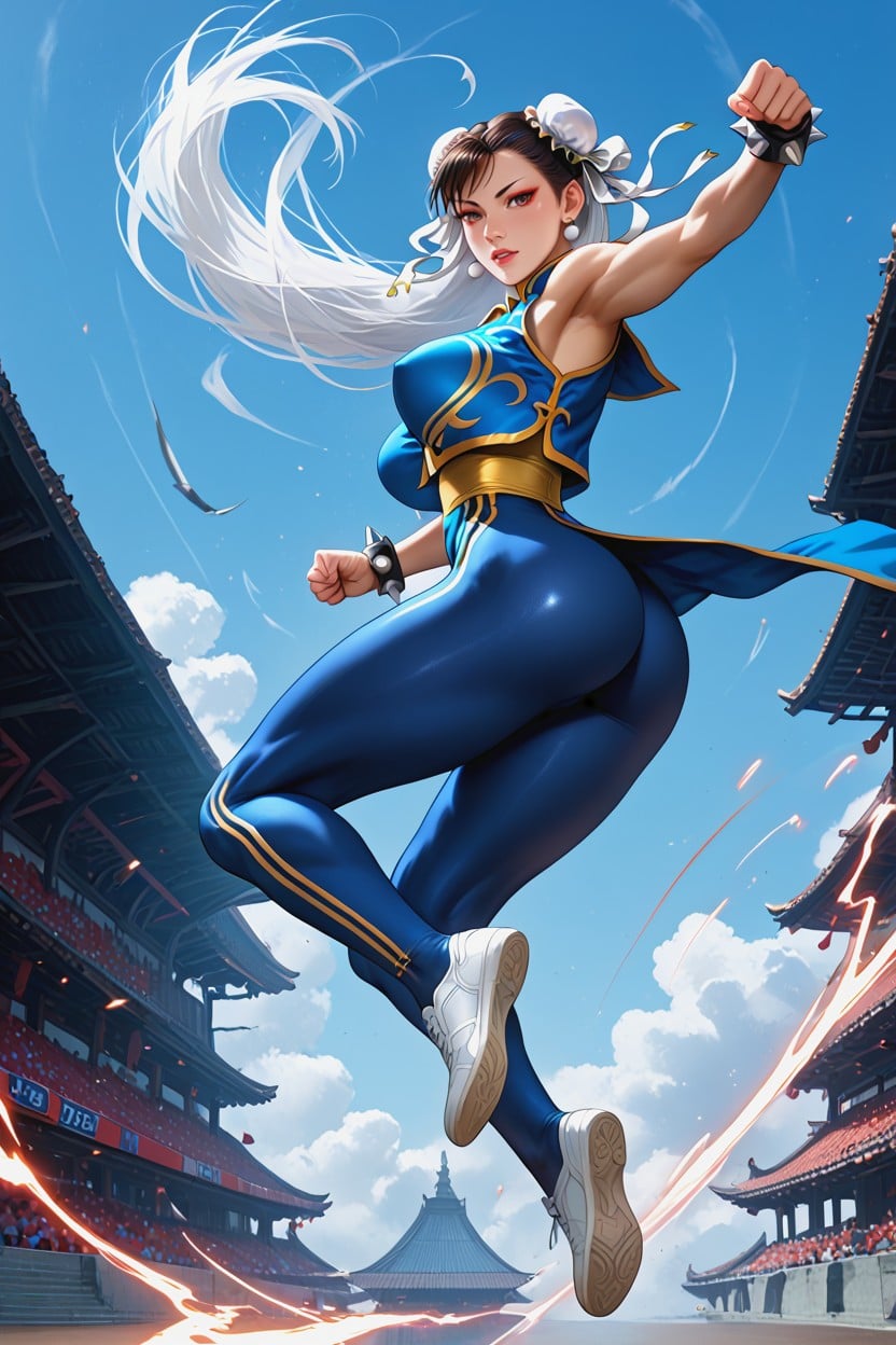 Fit, Run, High Kick Hentai AI Porn