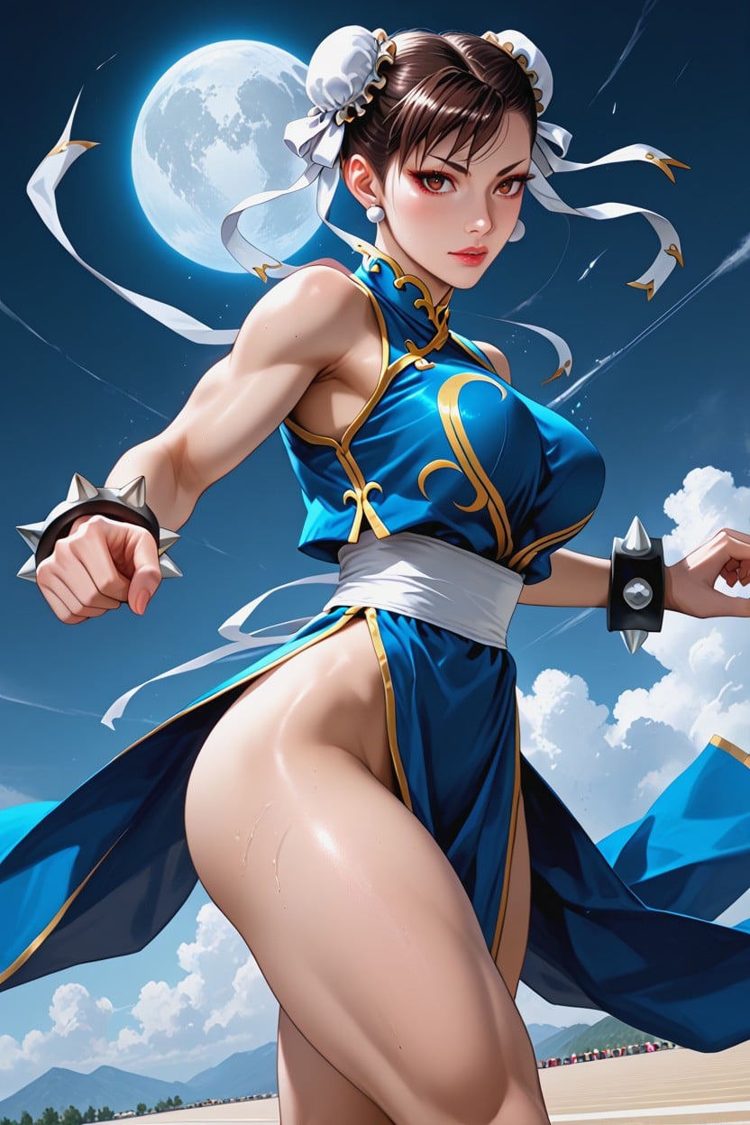 25+, Rear View, Chun-li Hentai AI Porn