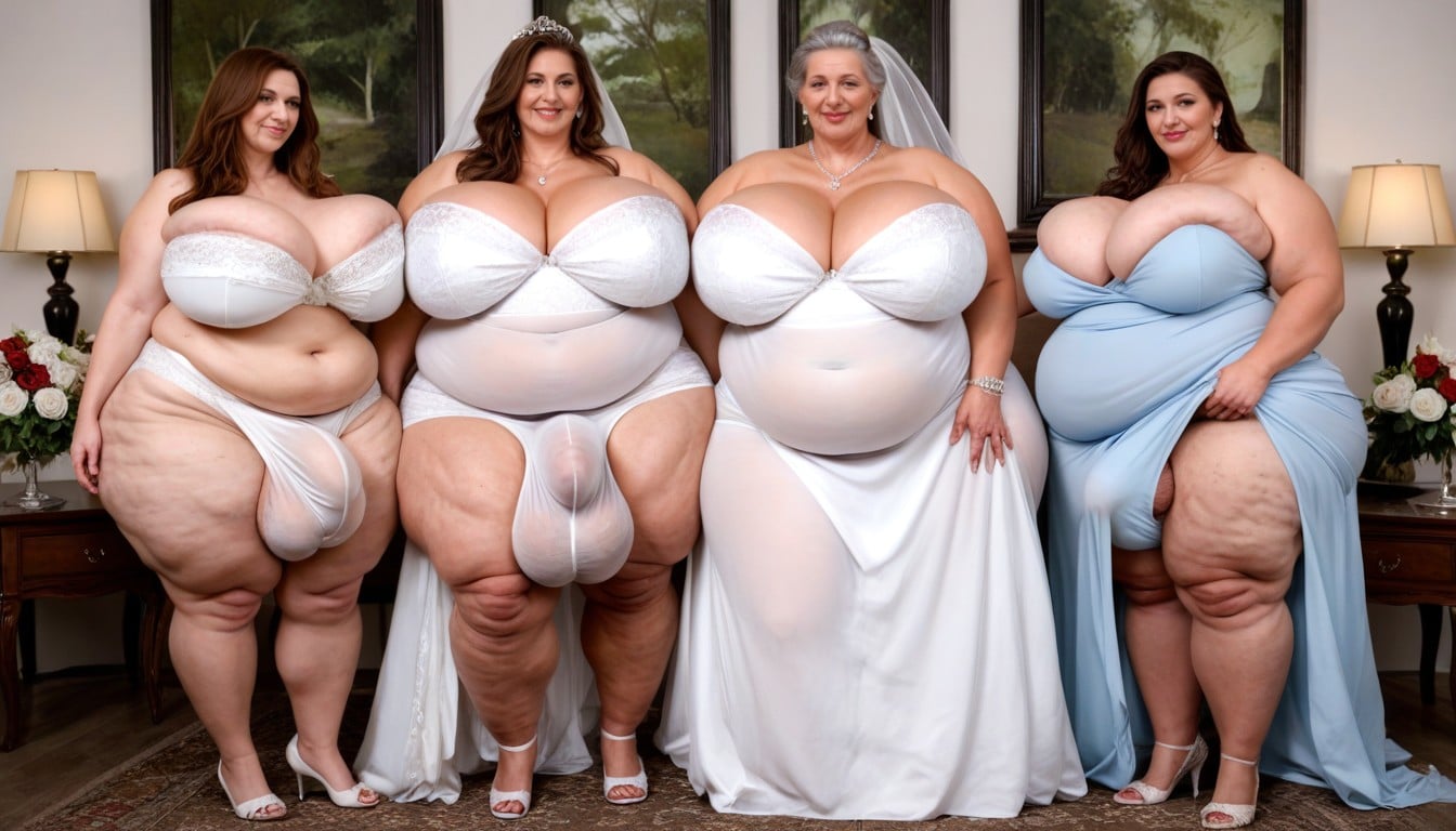 Beautiful, Dress, Cellulite Arms AI Porn