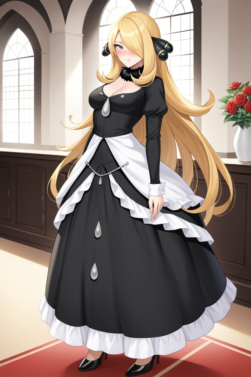 Fantasy Mansion, Cynthia From Pokemon, 25+ AI Porn