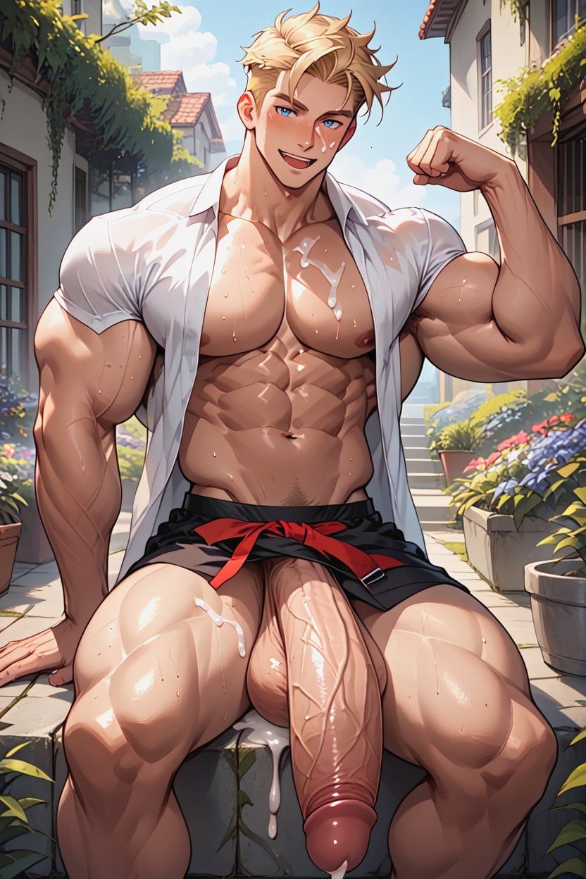 Lean Body, Lean Body, 1 Person AI Gay Porn