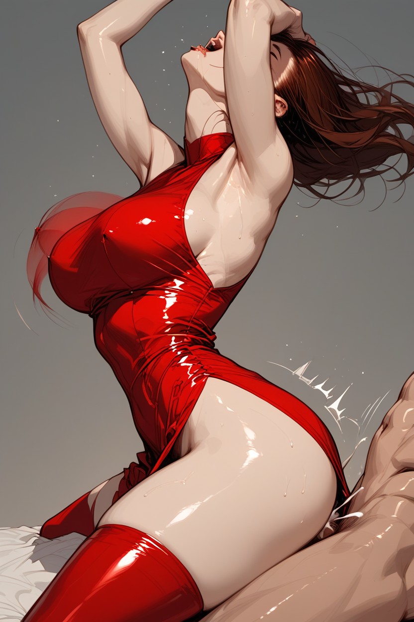 Motion Lines, Creampie, Sex Effects Hentai AI Porn