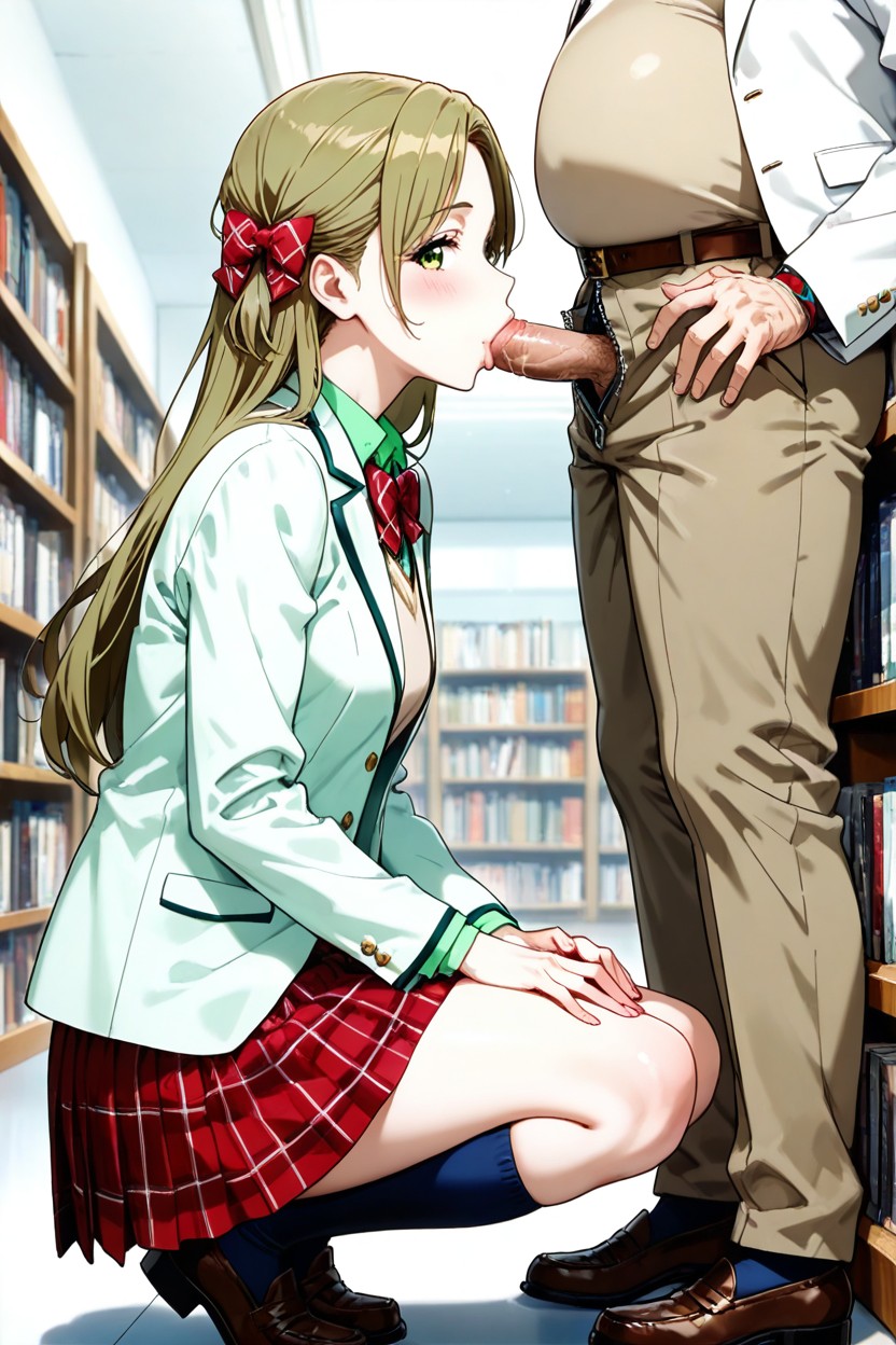 Five Fingers, Legs Together, Navy Blue Knee High Socks Hentai AI Porn