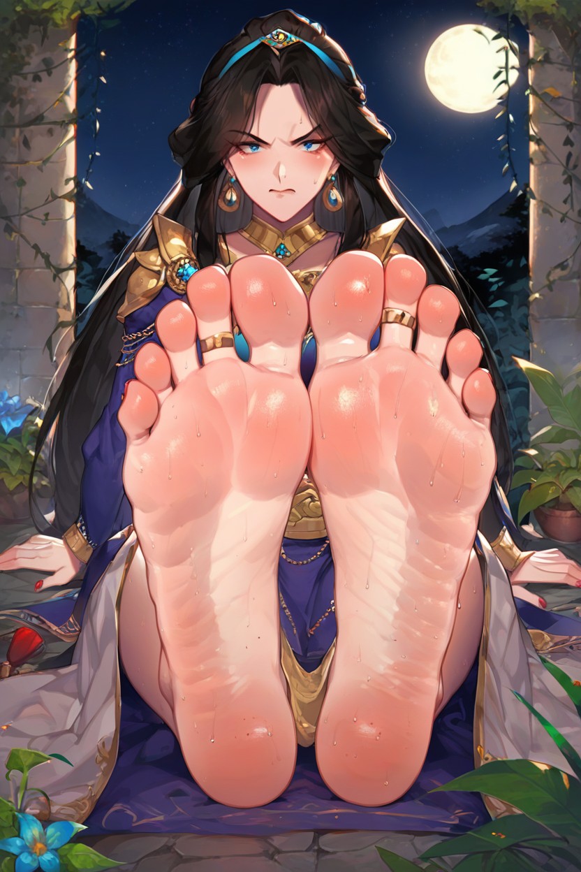 Massive Feet, Incredibly Wide Feet, Feet AI Porn
