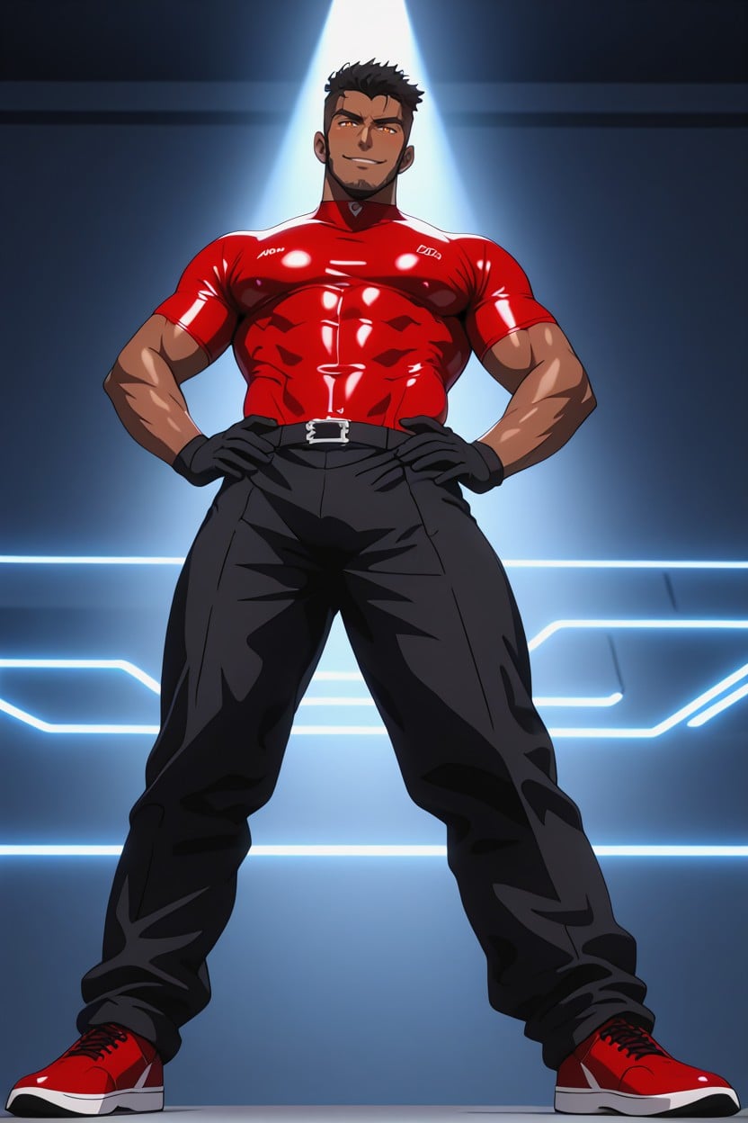 Realistic Anatomy, Manos En La Cintura, Calculating Porno IA Gay