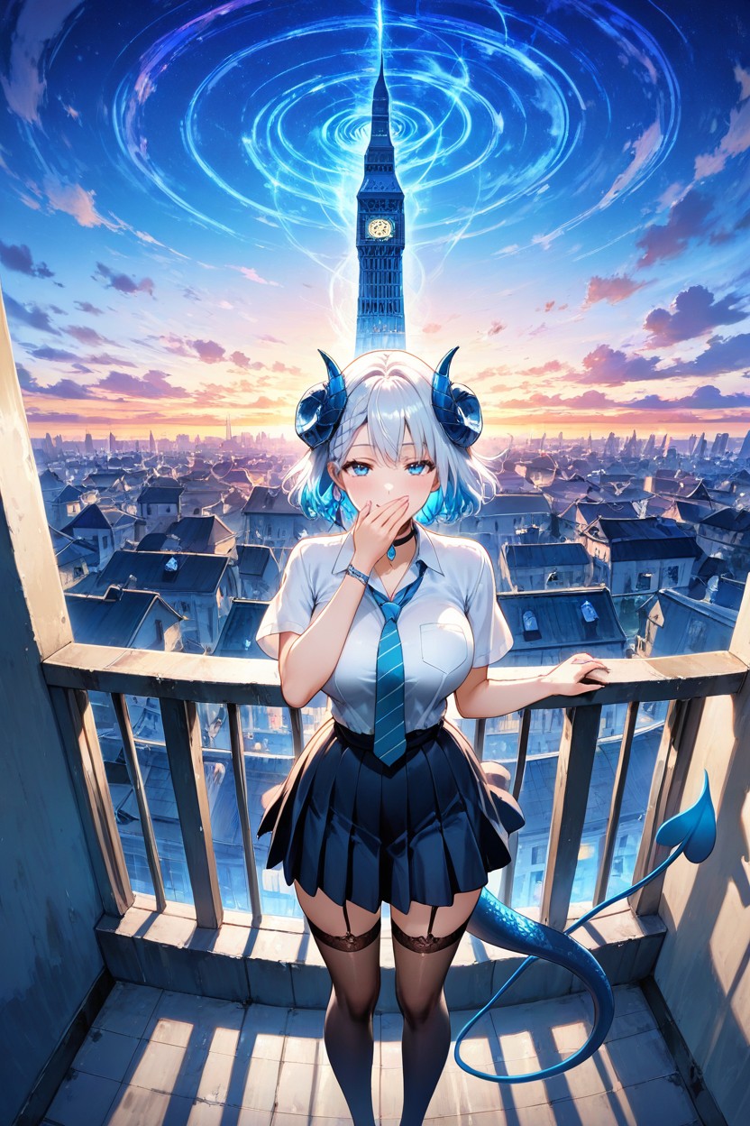 Blessed, Blue Wall, Succubus Hentai AI Porn