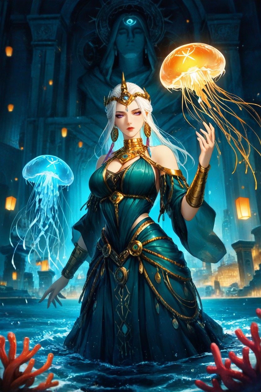 Specular, But Its Magic Endures, Endless Ocean Lies A Magnificent Underwater City Hentai AI Porn