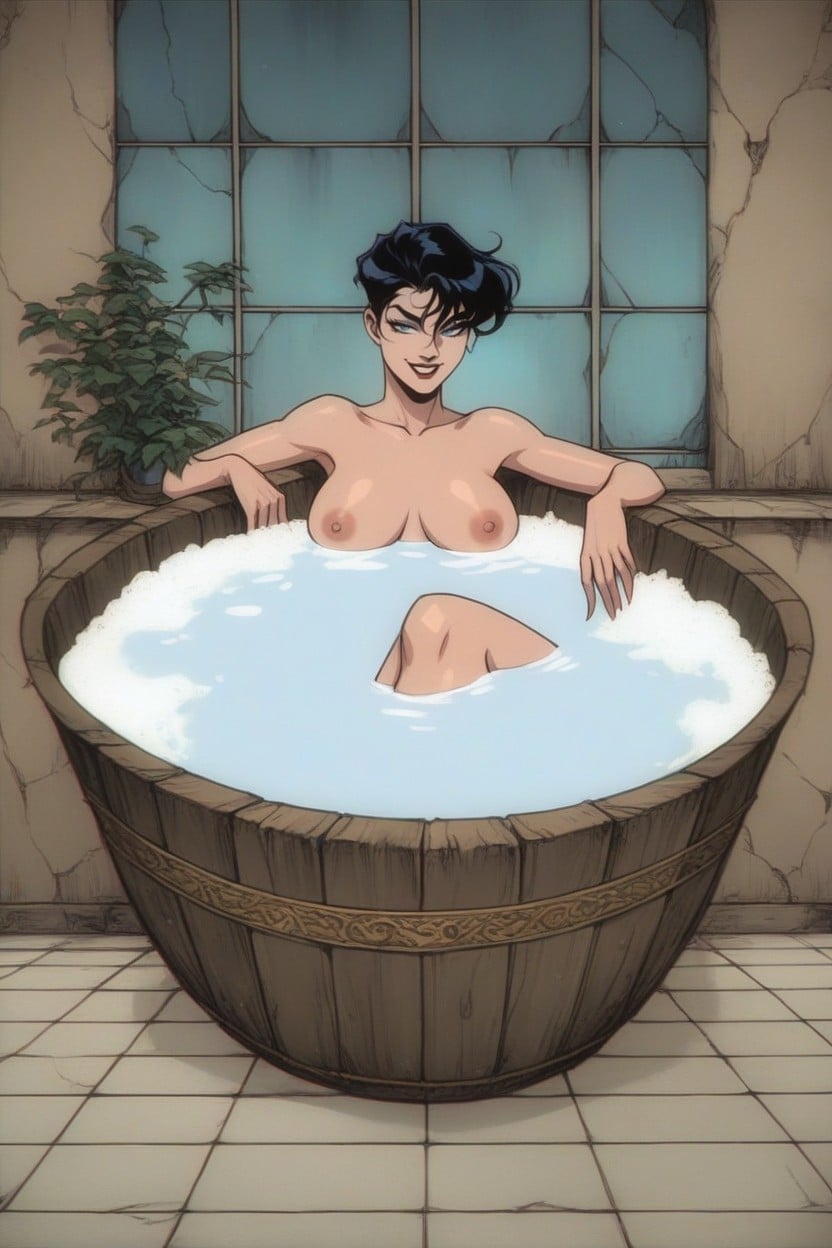 Black Hair, Full Body, Selina Kyle From Dc Hentai AI Porn