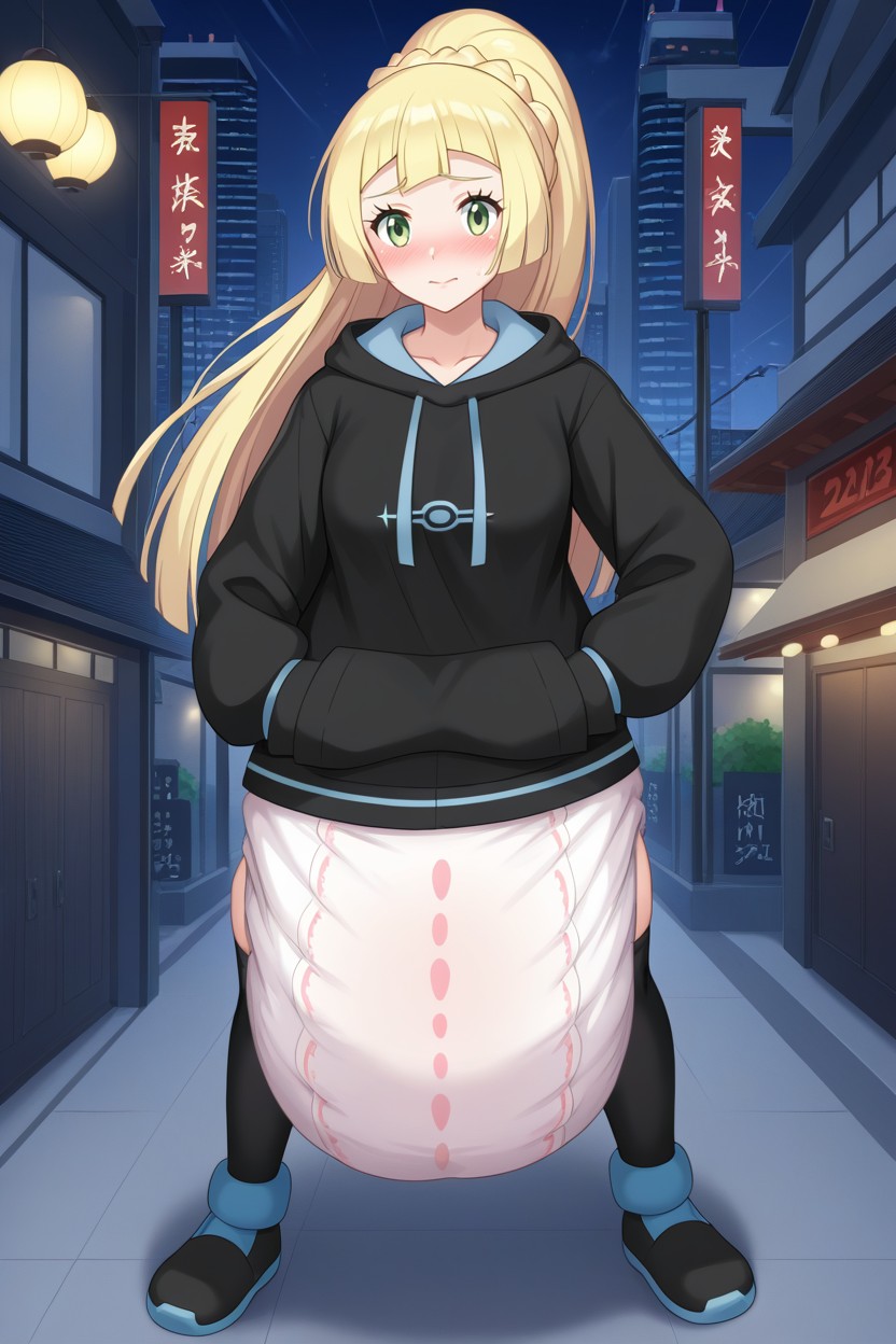 Extremely Stature, Blonde Hair, 25+ AI Porn
