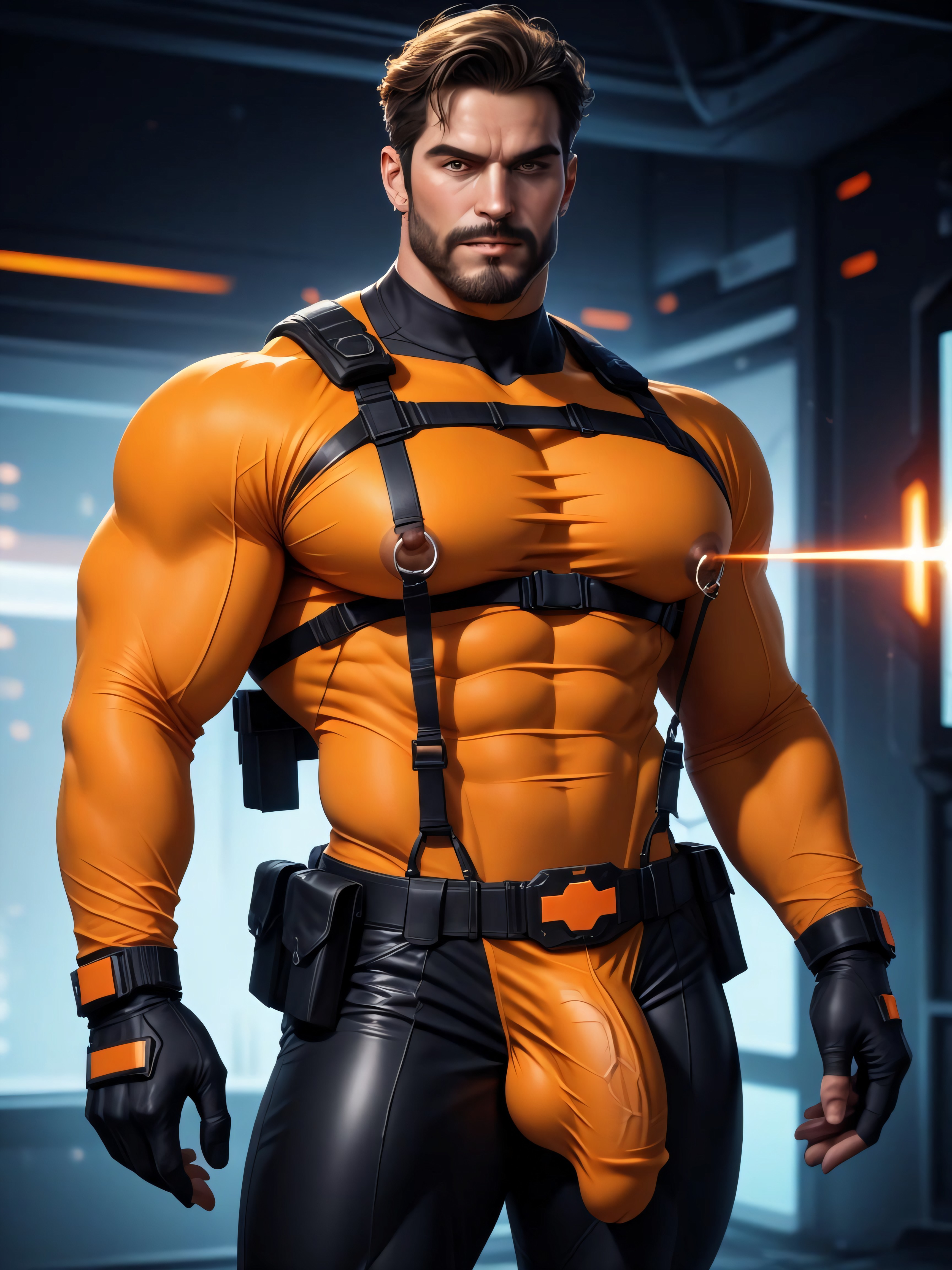 Photorealistic, Model Pose, Octane Render AI Gay Porn