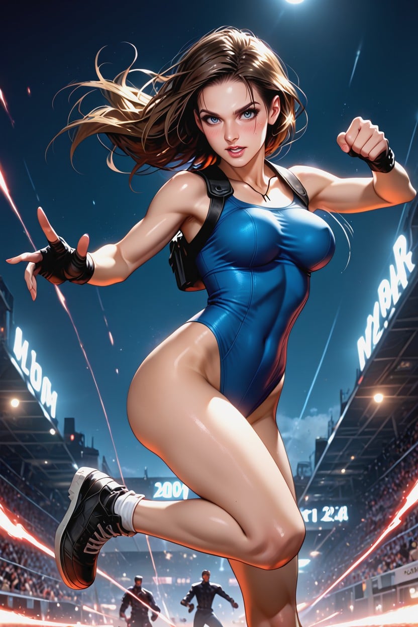 Floating In The Air, Heur Classic Suit, Sexy Legs Hentai AI Porn