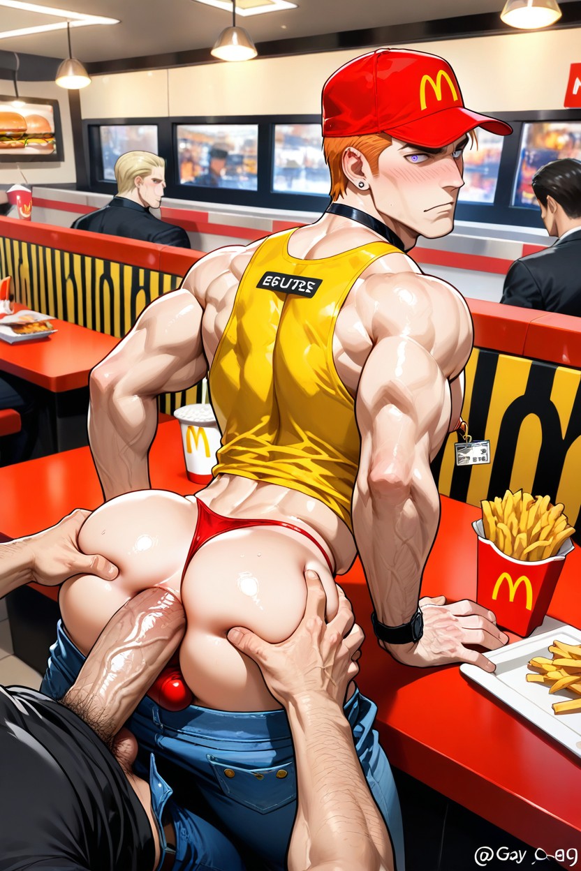 Male Bodies Only, Men Only, Exposed Pecs AI Gay Porn