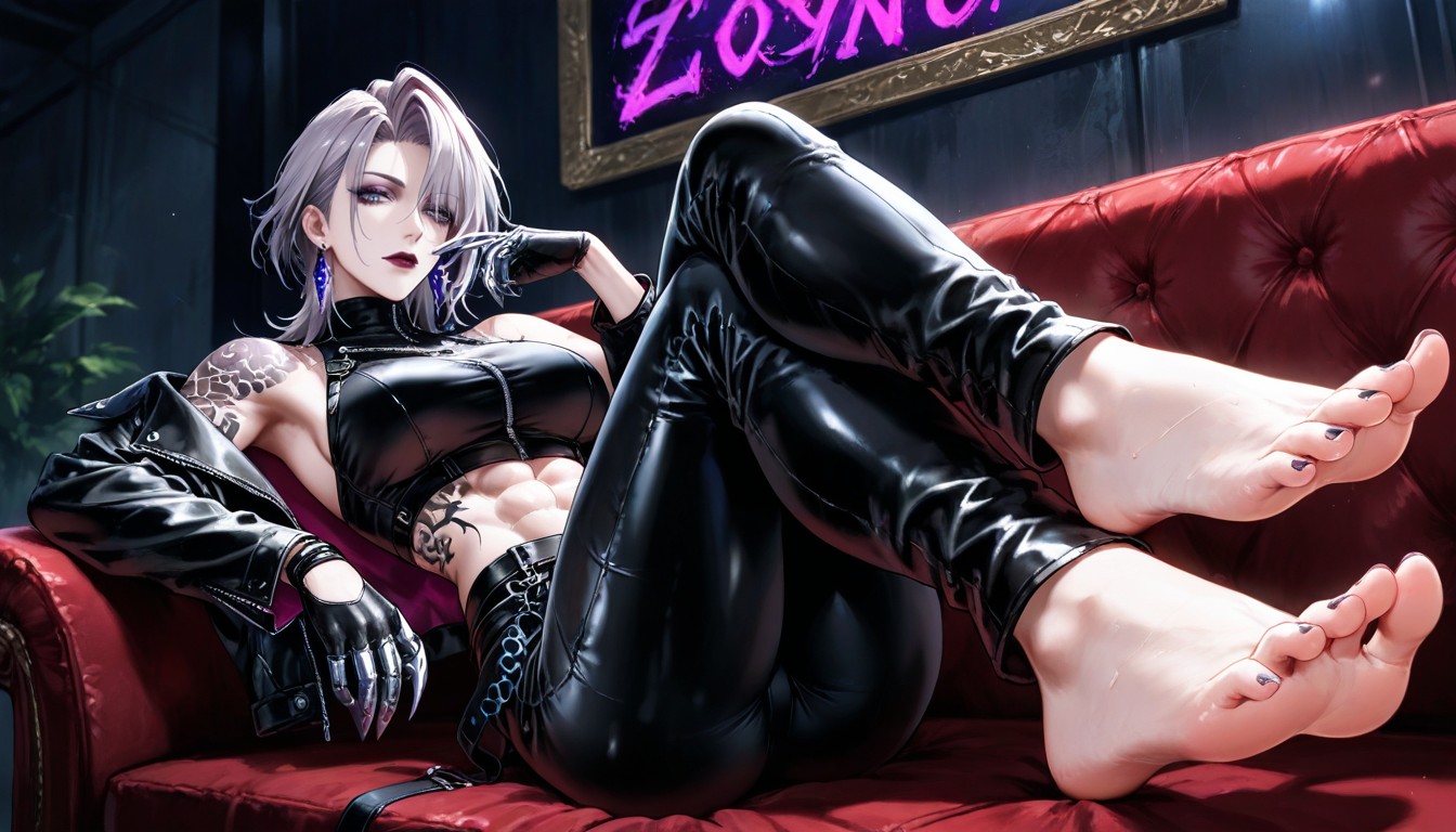 Futadom, Fit, Looking Down At The Viewer Hentai AI Porn