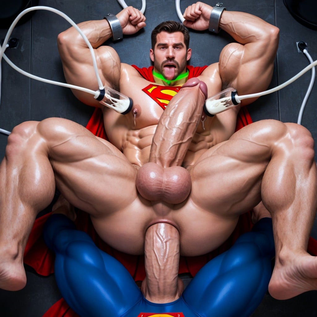 Lab, Superman, Anal Sex AI Gay Porn