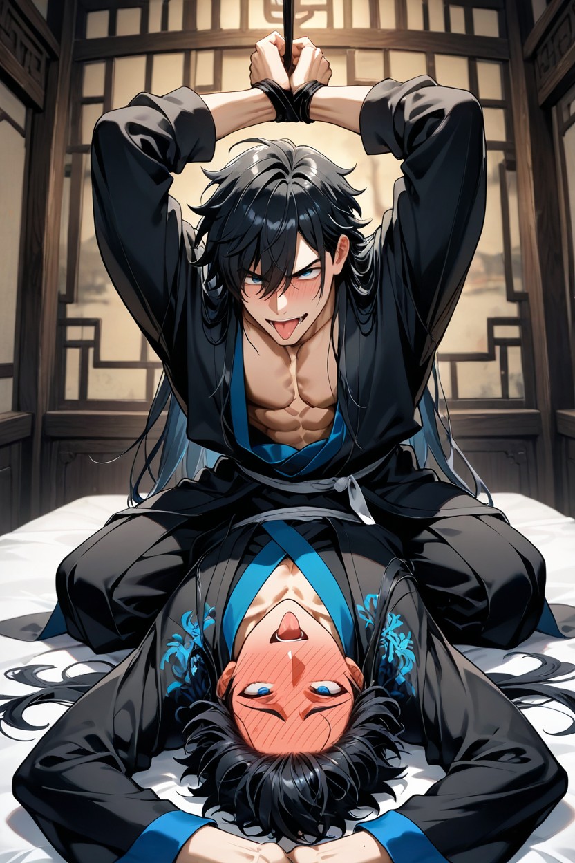 18+, Hanfu, Swordplay Costume AI Gay Porn