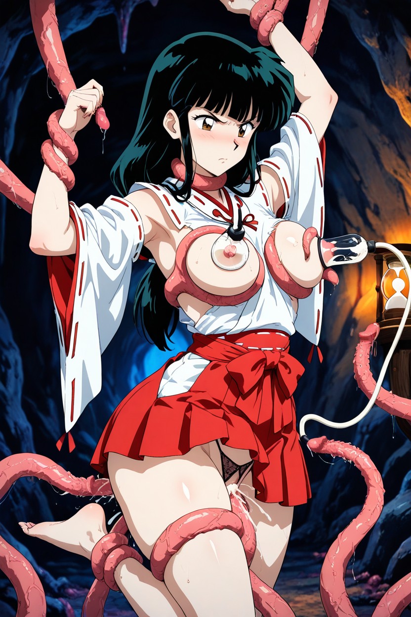 Tentacles Grabbing Breast, Double Penetration, Tentacles Grab The Thigh Hentai AI Porn