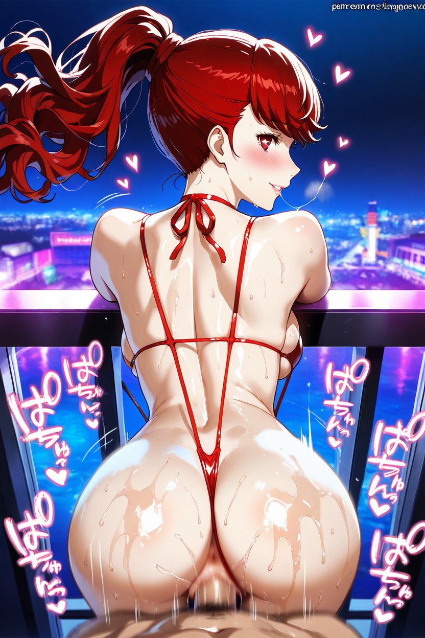 Exposed Pussy, Wet Body, Blushing Hentai AI Porn
