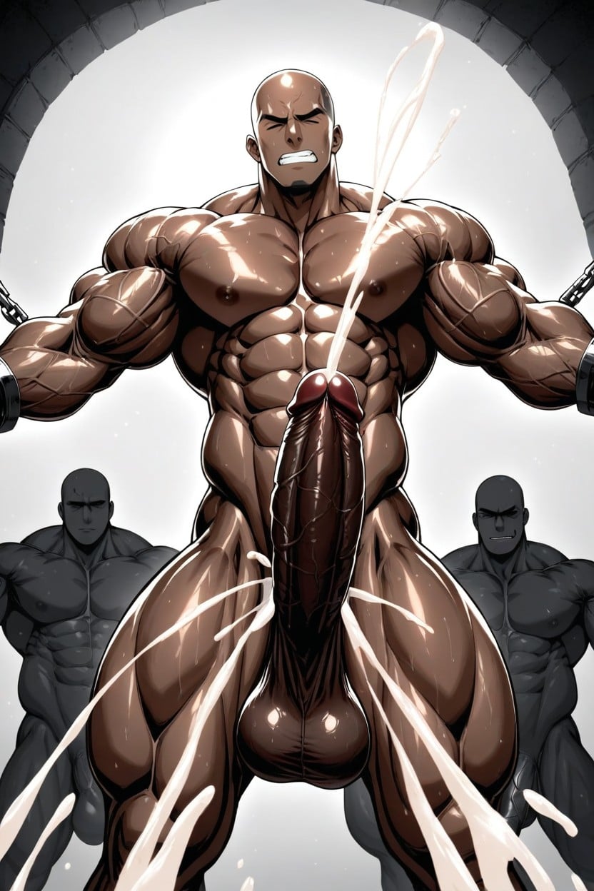 Huge Heavy Balls, Angry, 1 Person AI Gay Porn