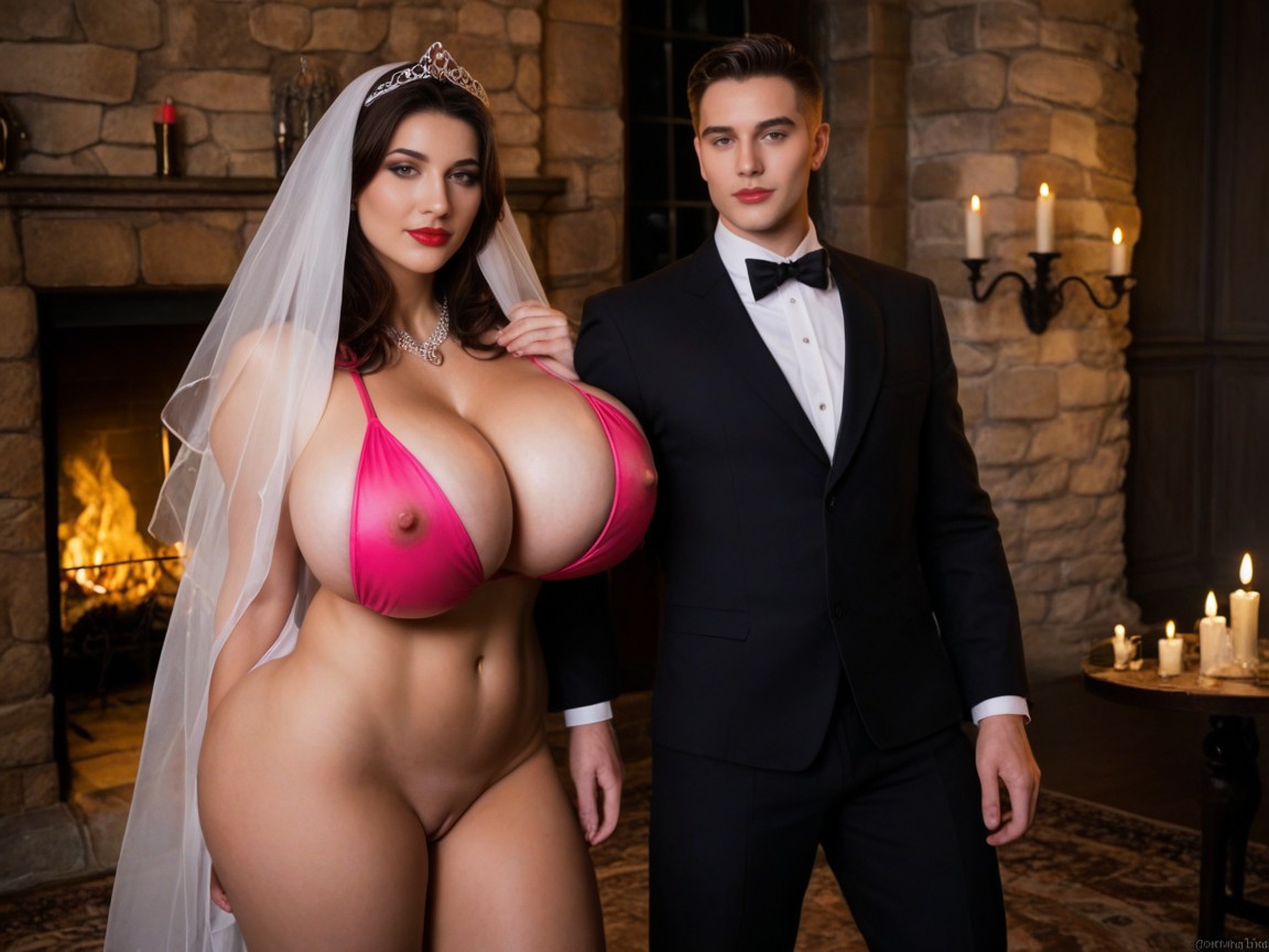Cosplay, Extremely Large Bubble Ass, Bubble Butt AI Porn
