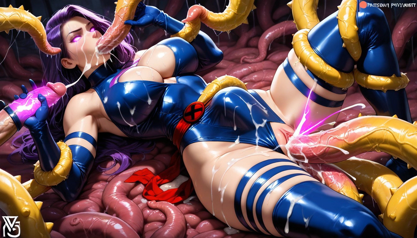 Spiked Tentacles, Ruin Interior, 25+ Hentai AI Porn