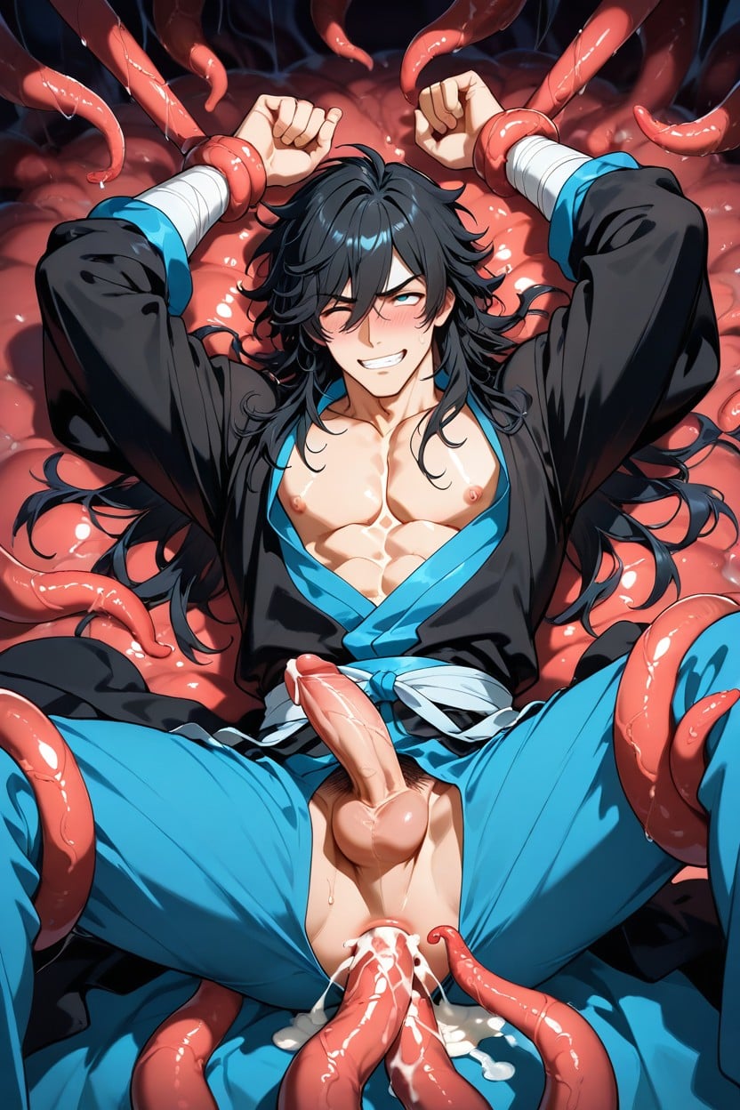 Hanfu, Medieval, In Chinese Costume AI Gay Porn