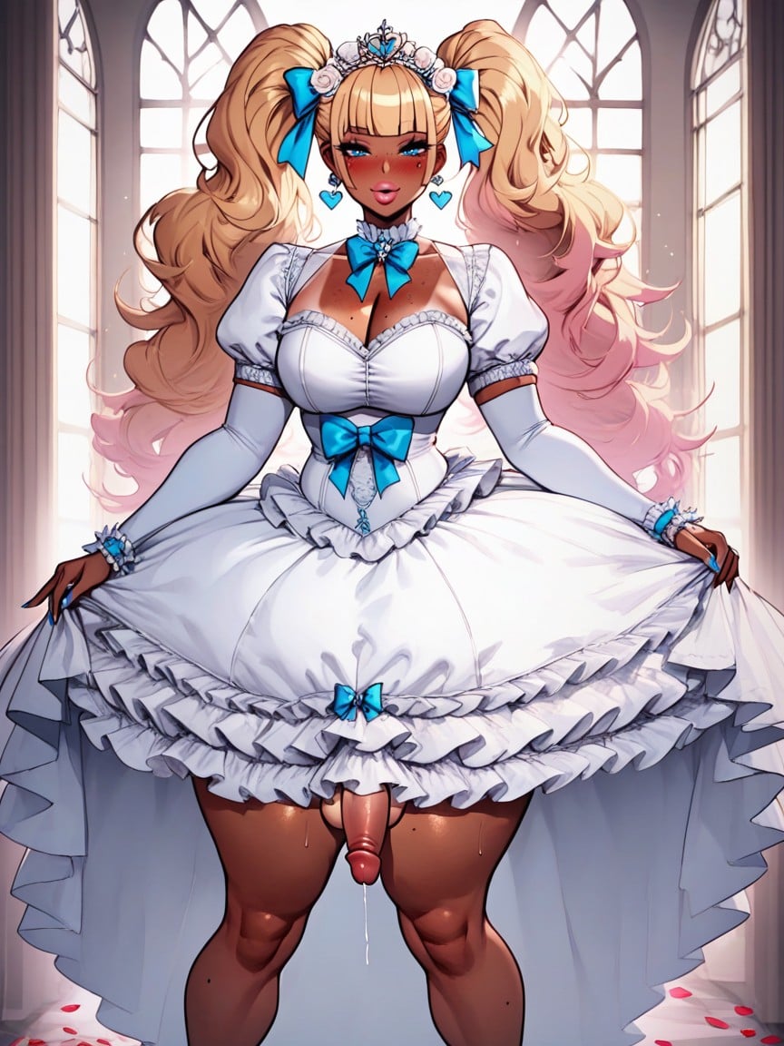 Light White Skin, Lookingcute, En Chaleur Porno IA transsexuelle