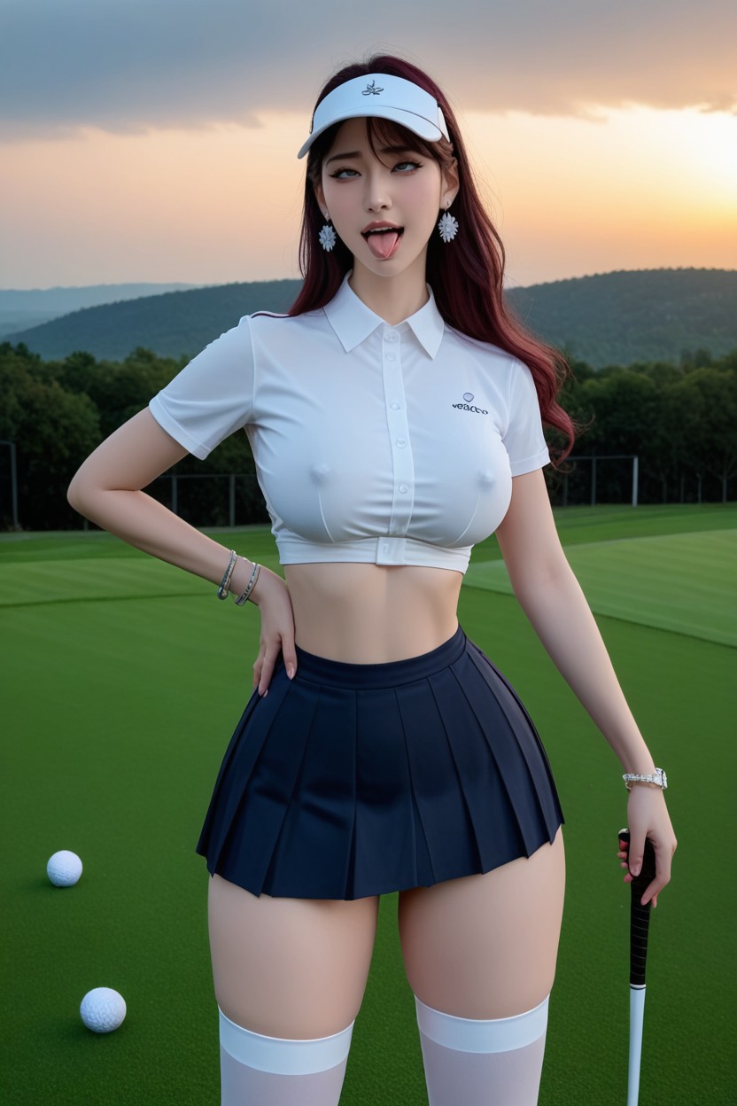 L'orgasme Heureux, Moaning, Perfect Ass Shape Porno IA Asiatique