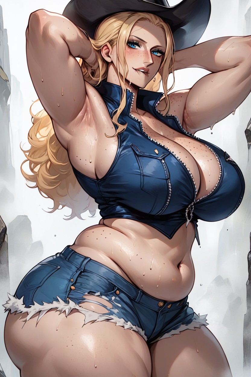 Black Listick, Side View, Thick Hentai AI Porn