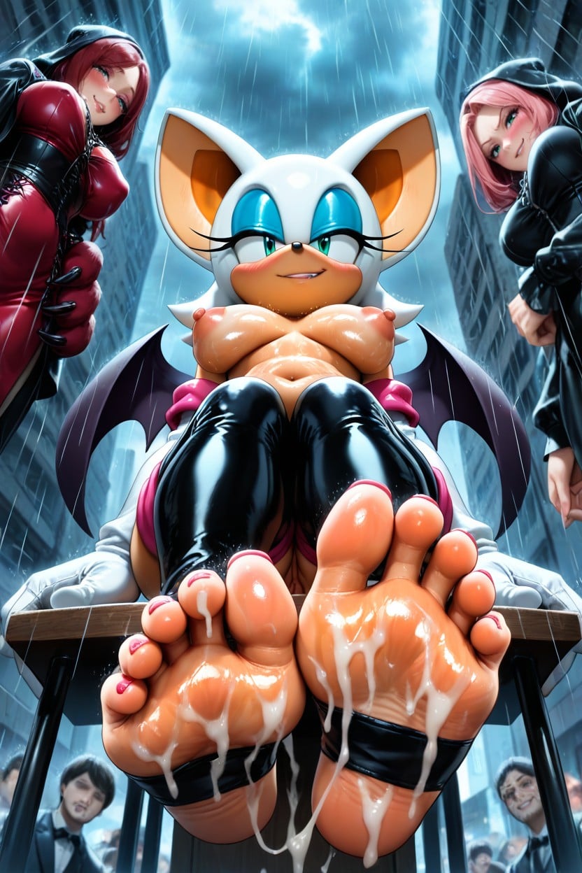 Foot Focus, Cum Over All Body, Soles Hentai AI Porn
