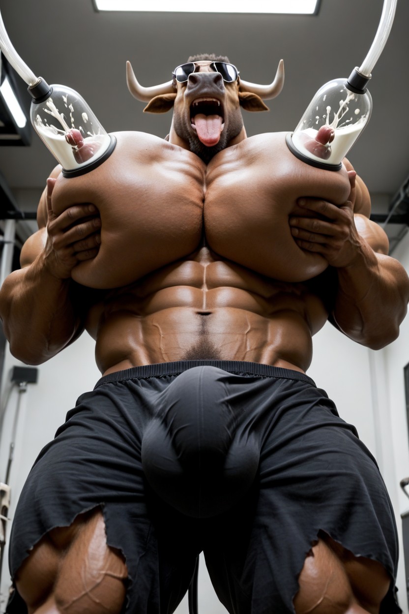 18+, Arms Together, Muscular AI Gay Porn