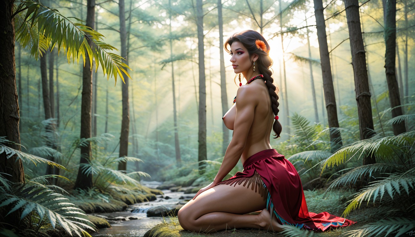 Beautiful Pussy, Shiny Skin, Cosplay AI Porn