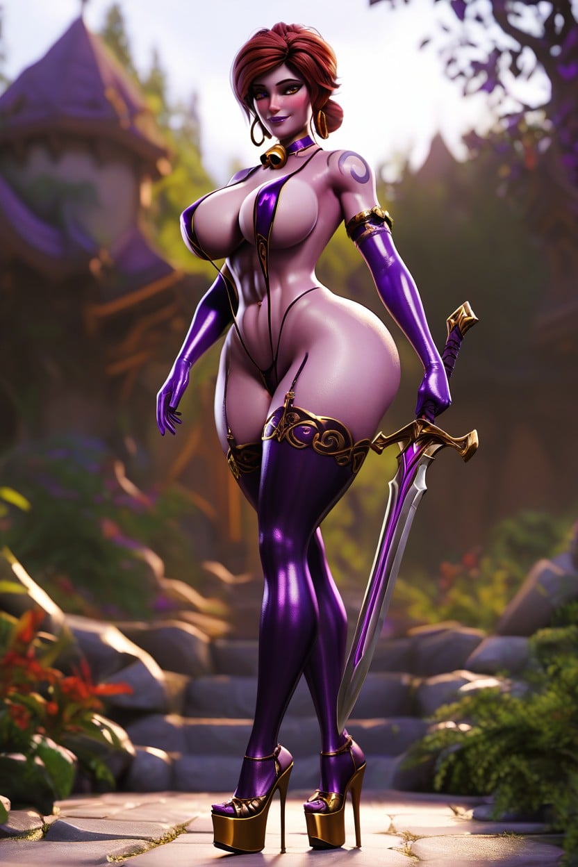 Full Body, Hd, Cinematic MILF AI Porn