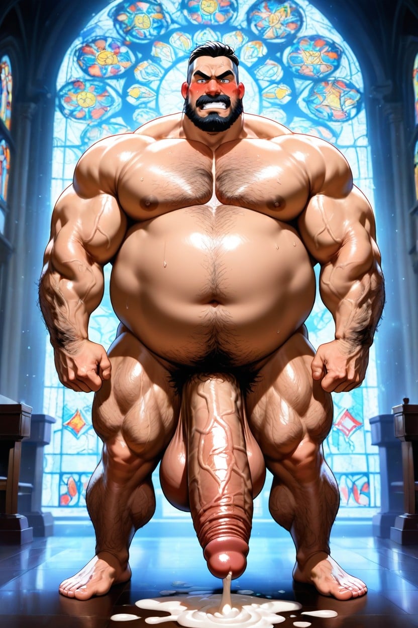 18+, Pecs, Naked AI Gay Porn