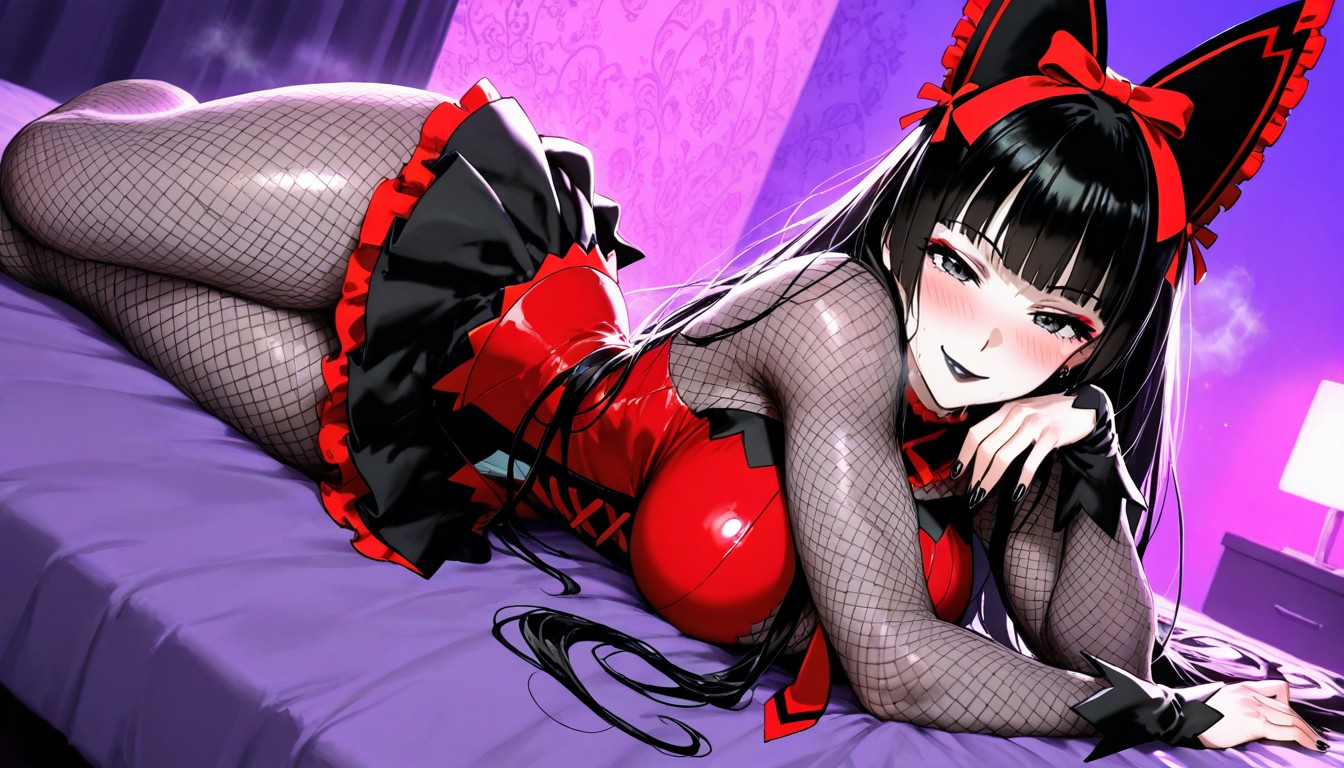 Wallpaper, Black Lipstick, Wallpaper For Pc Hentai AI Porn