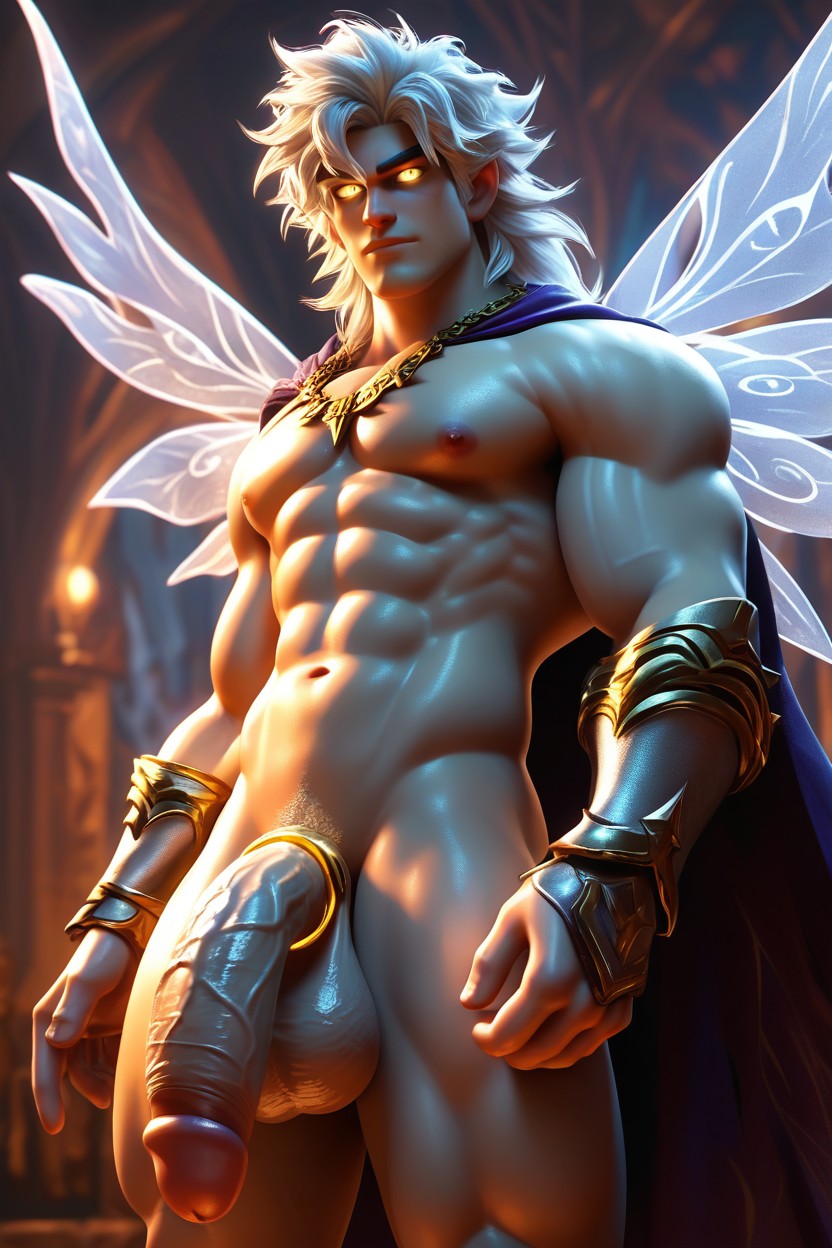 En Forma, Nude, White Hair Porno gay IA
