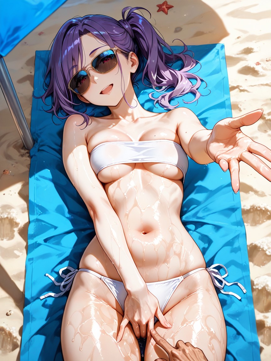 Underboob, Happy, Pale Skin Hentai AI Porn