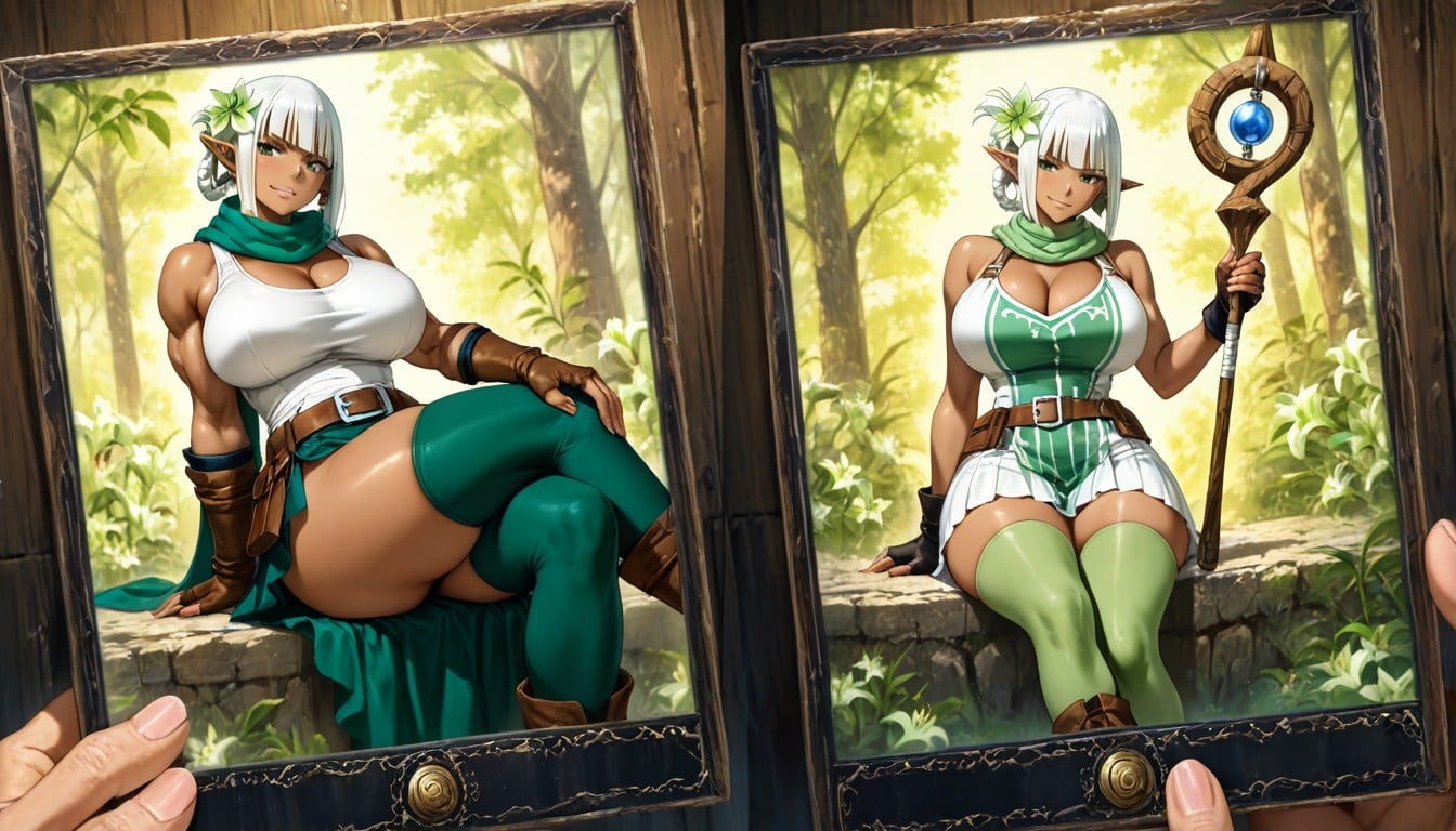 Hair Hairbun Blue, Massive Ass, Anime Style Art Fairy Tail Hentai AI Porn