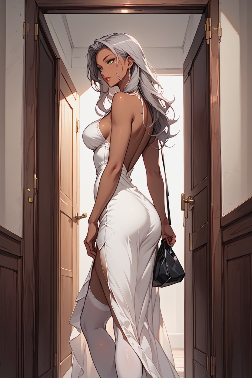 Tanned Skin, Walking, Posing Hentai AI Porn