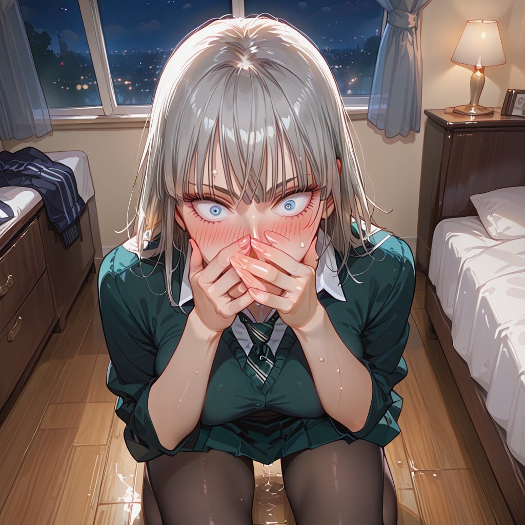 Lips, Sweaty, Oiled Hentai AI Porn