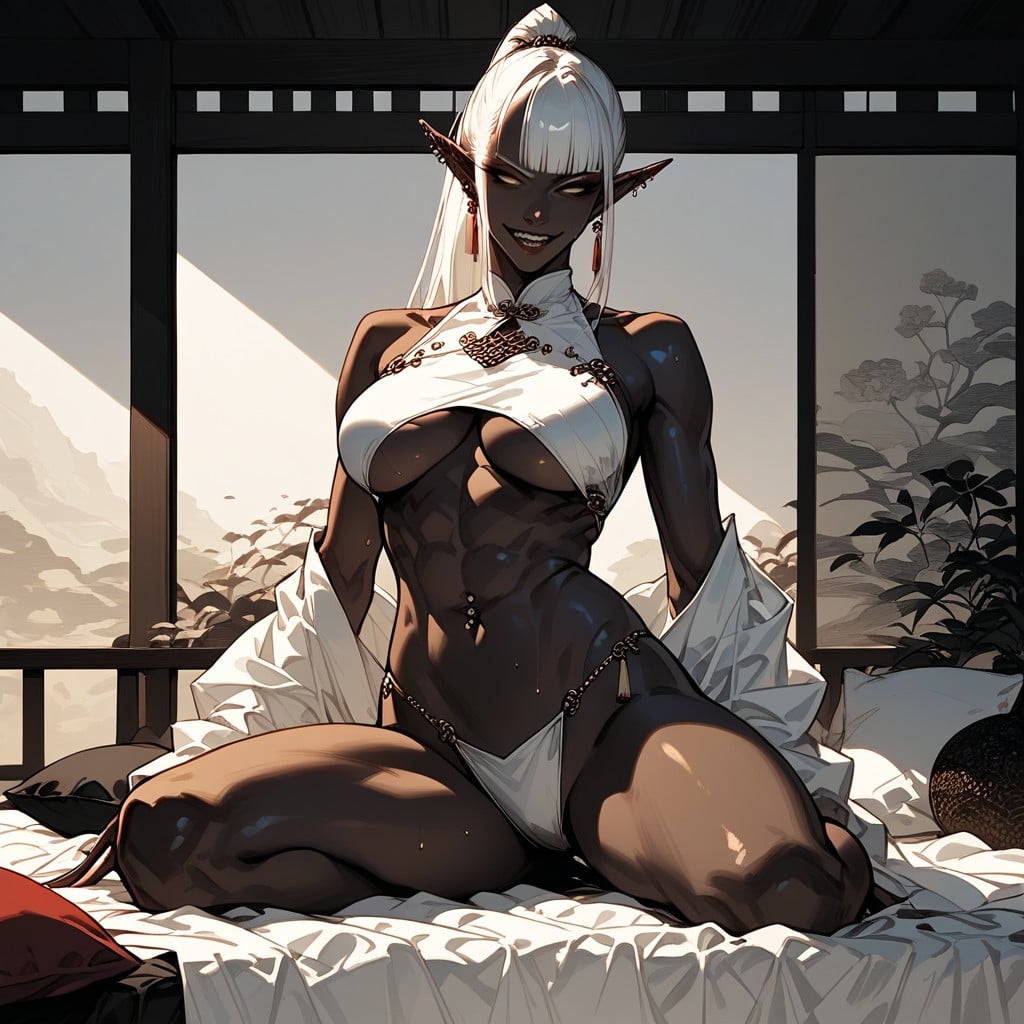 Big Breasts, Female Fingers, Sweaty Hentai AI Porn