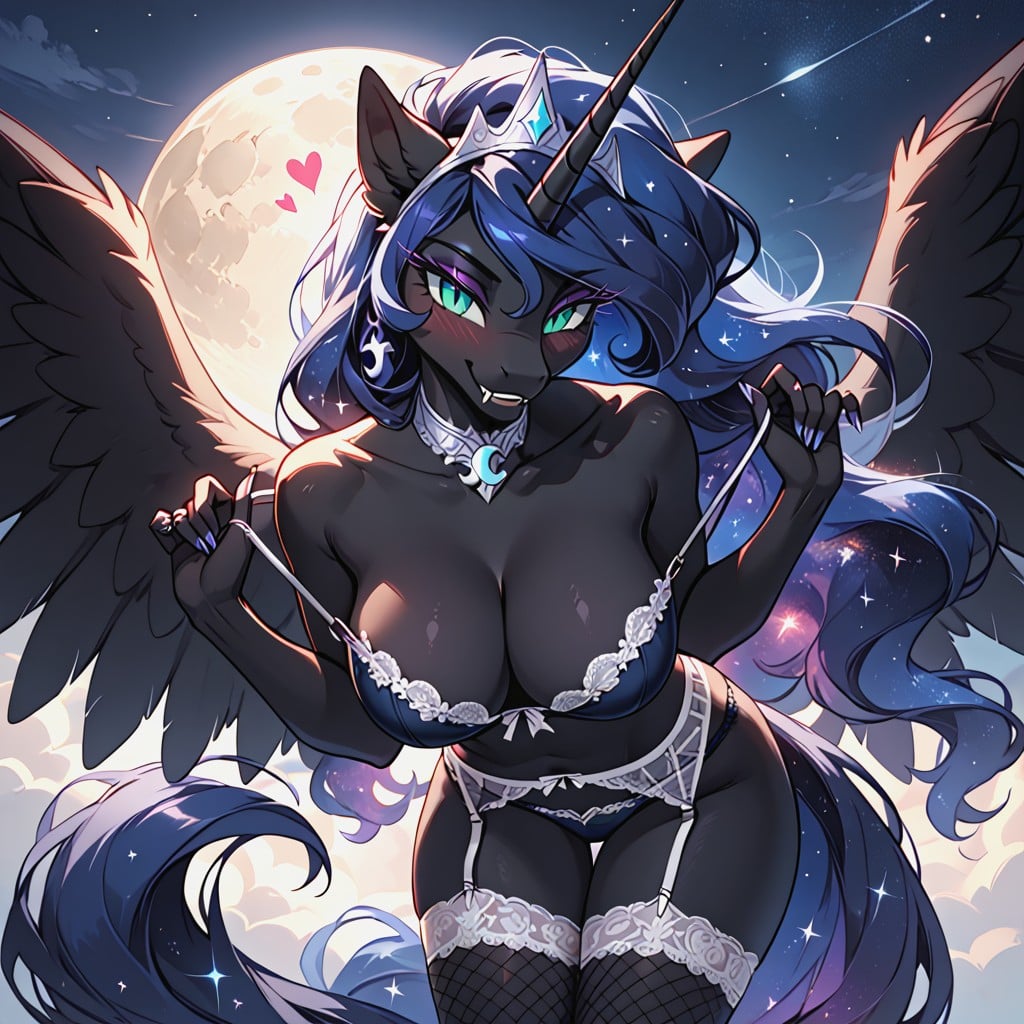 Night Time, Cosmic Hair And Tail, 30+ Furry AI Porn