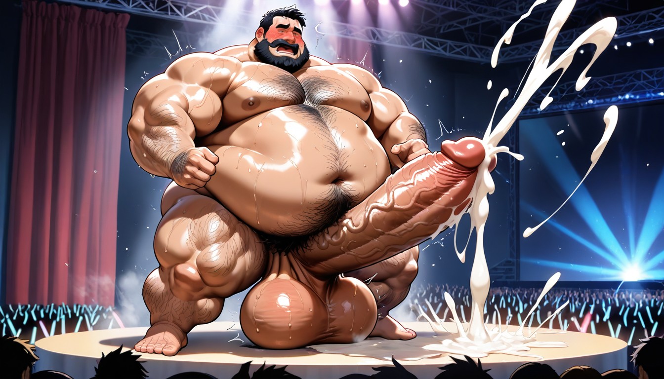 Embarrassed , Theatre, On Stage AI Gay Porn