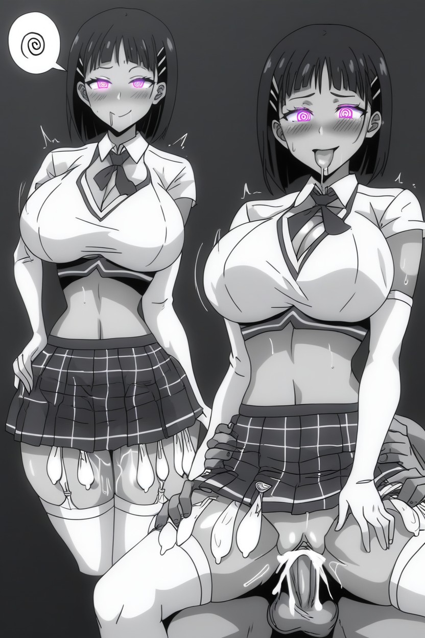 Bouncing Breasts, Suguha From Sao, Curvy Body Hentai AI Porn