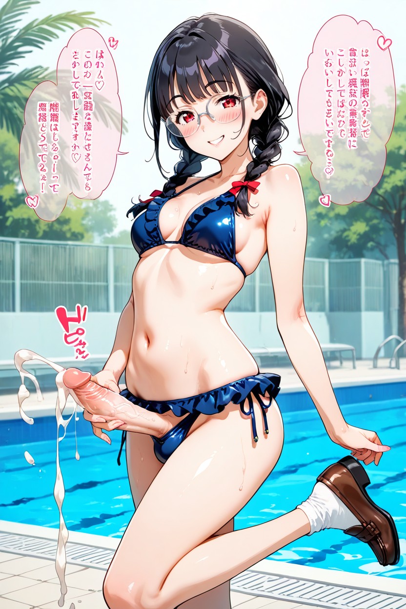 18+, Socks, Hair Ribbons Hentai AI Porn