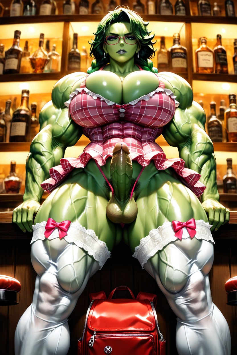 Ft Tall, Big Ass, Pub Hentai AI Porn