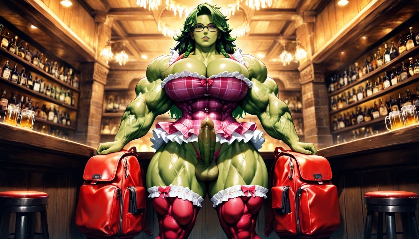 Thick Thighs, Hdr, Bodybuilder Hentai AI Porn