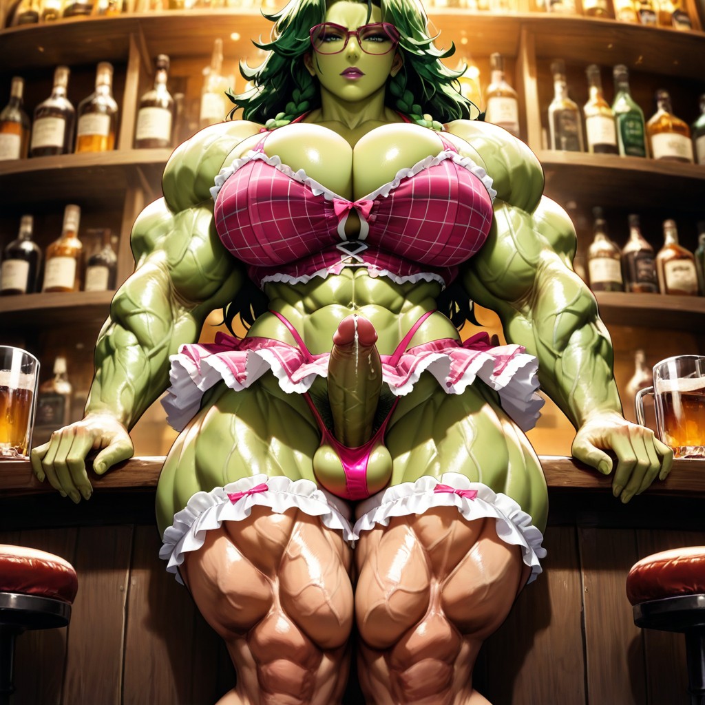 Hdr, Amazon Body, Muscular Veins Hentai AI Porn